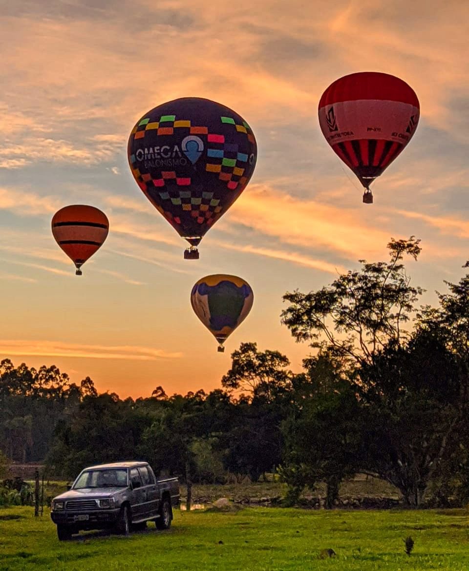 Voo de Balão sobre os Canyons!