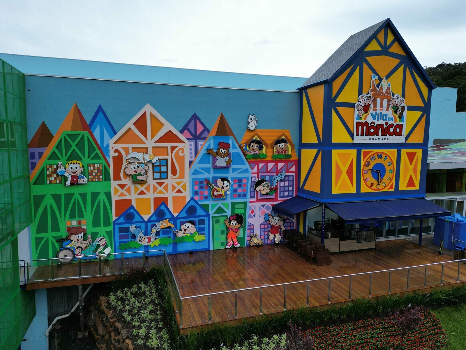 Experiência para a família toda! São mais de 20 atrações incríveis, na Vila da Mônica Gramado.