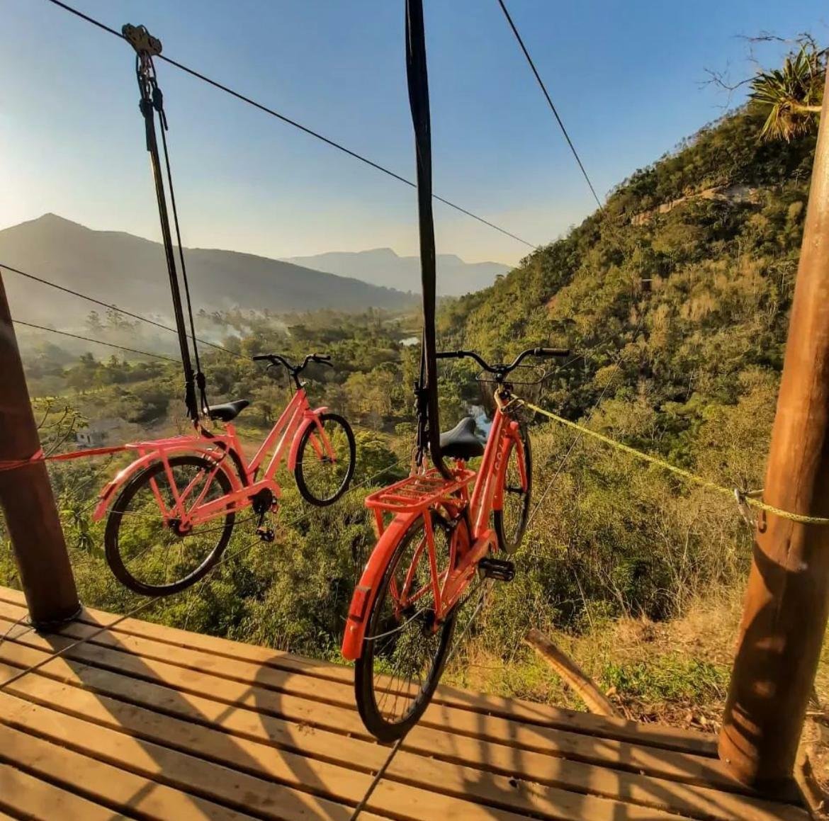 Sky Bike a 60m de altura: pedale entre os Canyons!