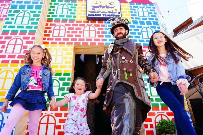 Conheça o parque temático com atrações gigantes e Interativas para toda a família!