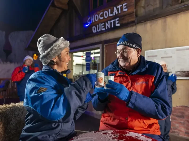 1º Parque de Neve Das Américas! PREÇO IMBATÍVEL no seu Passaporte! DIVERSÃO Abaixo de 0°C