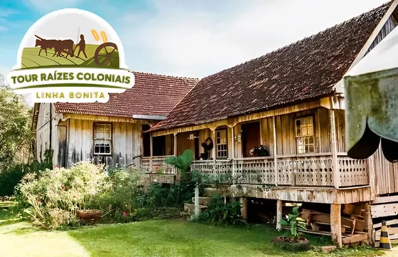 Tour raízes coloniais: ingresso, transporte e café colonial em Gramado!