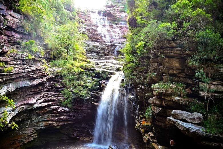 Trilha da Cascata do Sossego saindo de Lençóis!