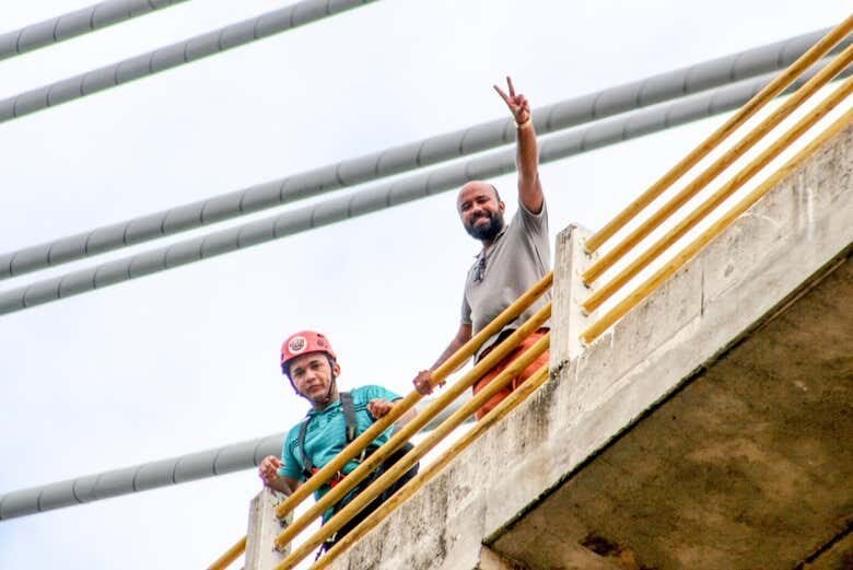 Salto de Pêndulo na Ponte Estaiada de Teresina: Aventura Radical