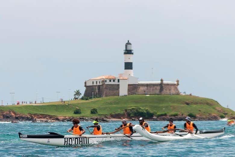 Uma Aventura Única Remando pela Baía de Todos os Santos!