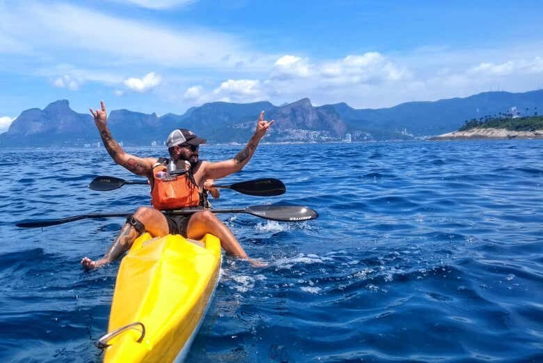 Passeio de Caiaque nos Arredores do Pão de Açúcar!