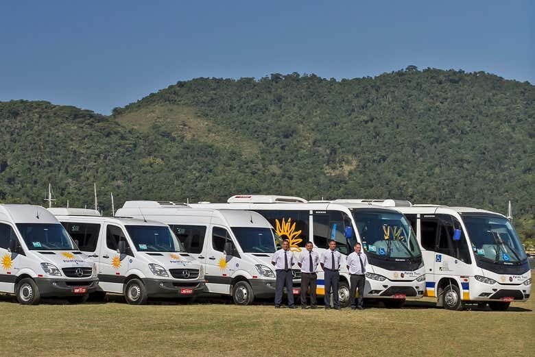 Transfer Confortável de Ilha Grande a Paraty!