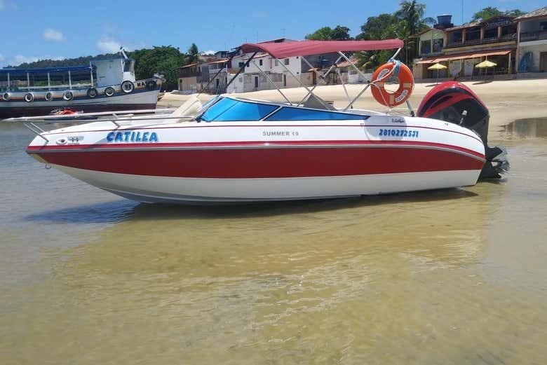 Passeio Privado de Lancha por Morro de São Paulo!