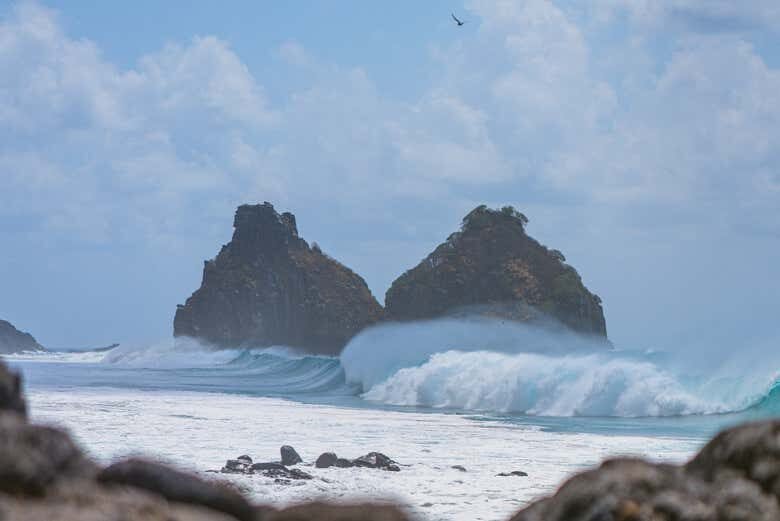 Passeio de Barco pelo Morro Dois Irmãos em Fernando de Noronha!
