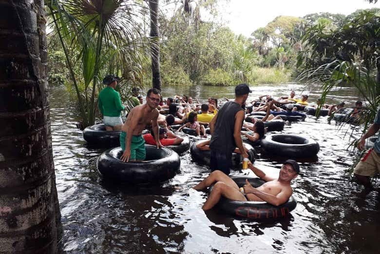 Experiência de Flutuação no Rio Formiga!