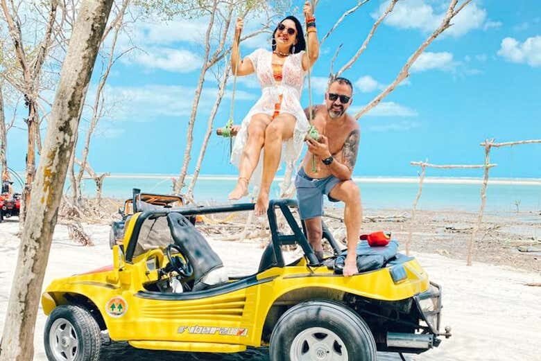 Aventura Privada de Buggy em Jericoacoara: Litoral Leste ou Oeste!