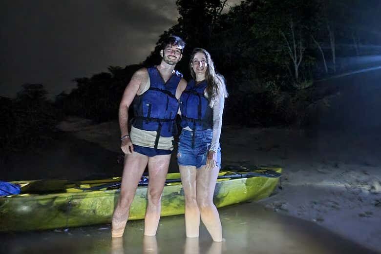 Tour de Caiaque com Plâncton Luminescente na Ilha de Boipeba!