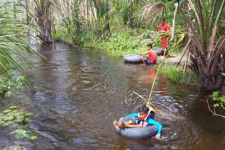 Experiência de Flutuação no Rio Formiga!
