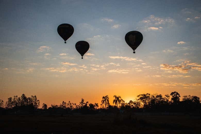 Voo de Balão pelos Cânions de Mampituba ao Amanhecer!