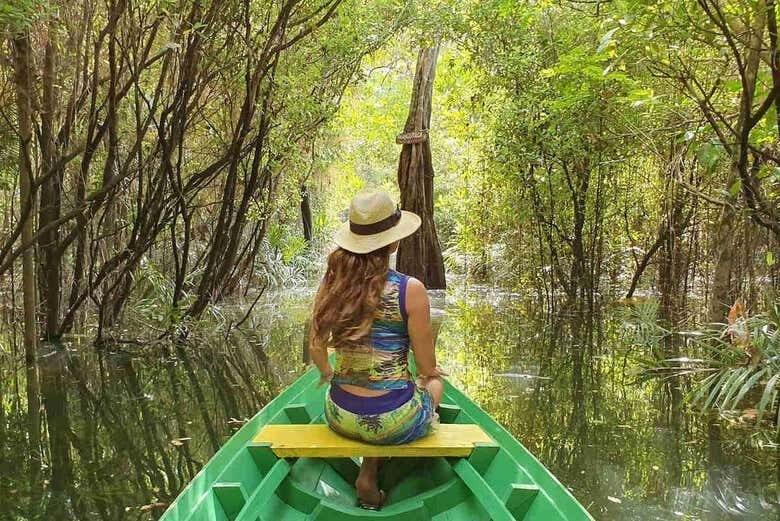 Tour Completo de Barco por Alter do Chão: praias, lagos e Amazônia viva!
