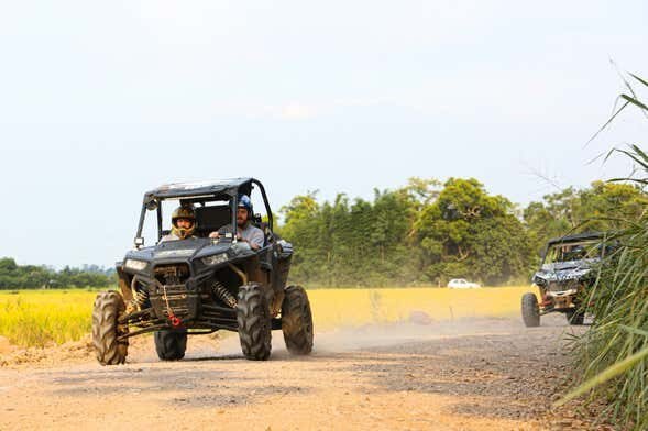 Aventura 4x4 de UTV: trilhas, cachoeiras e muita adrenalina!