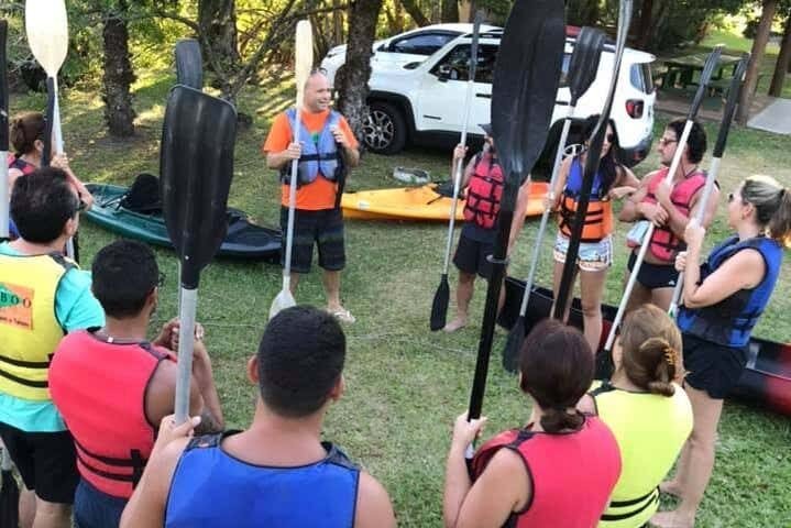 Explore o Deslumbrante Entardecer no Rio Tramandaí com um Tour de Caiaque!
