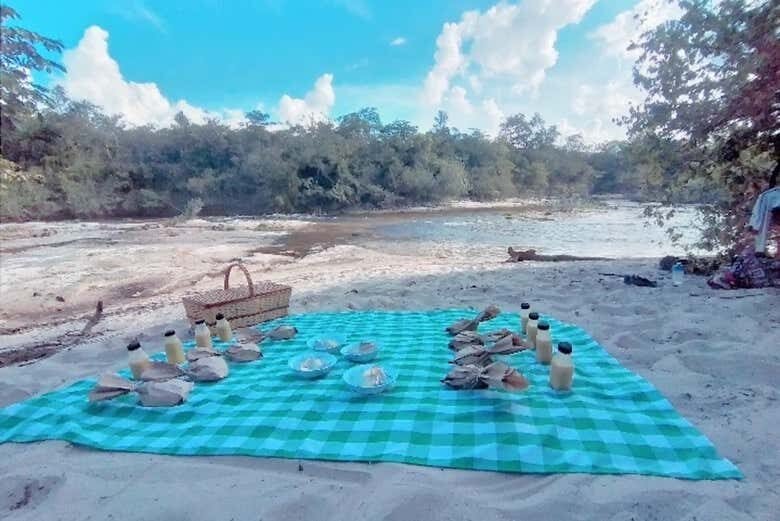 Aventura na Chapada dos Veadeiros: Tubing e Trilha Aquática com Piquenique!