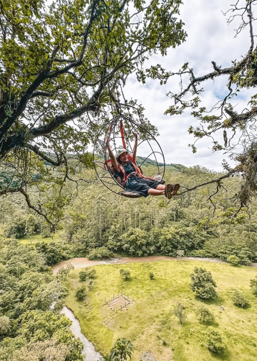 Tirolesa nos Canyons: 60m de Pura Adrenalina!